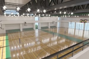 Haro Sports Helsinki 10 10 Indoor Wooden Sprung Flooring System 1