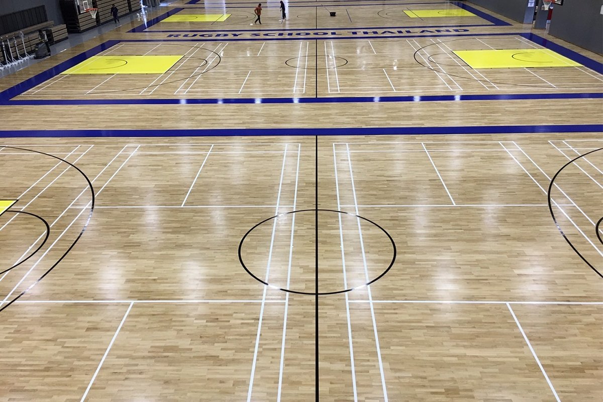 Haro Sports Helsinki 10 10 Indoor Wooden Sprung Flooring System 4