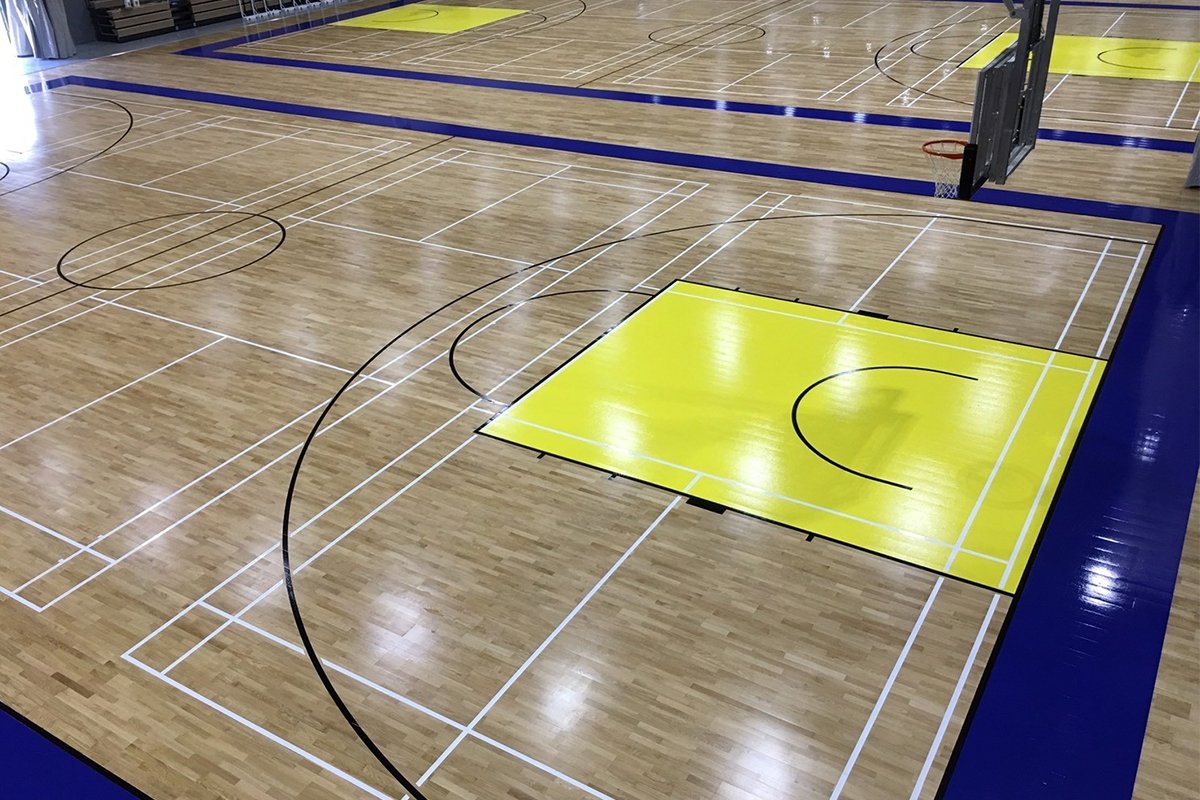 Haro Sports Helsinki 10 10 Indoor Wooden Sprung Flooring System 5