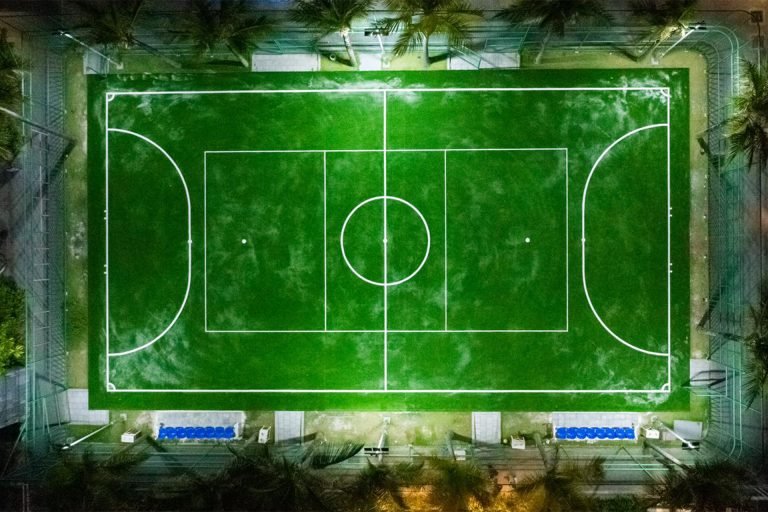 Waldorf Astoria Maldives Ithaafushi football field